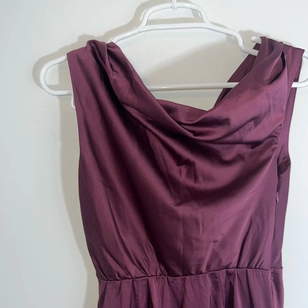 Abercrombie & Fitch NEW Cowl Neck Draped Maxi Dress small